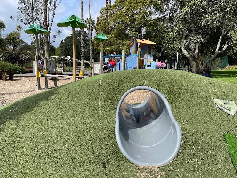 View of The Greys Avenue Playground in Grey Lynn, AKL