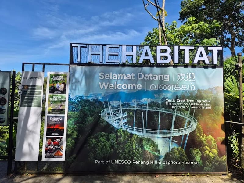 The Habitat Penang Hill nature preserve in Penang Hill (Bukit Penang), Penang