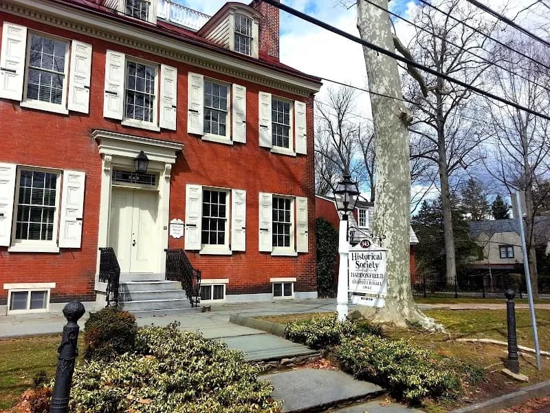 The Historical Society of Haddonfield library in Haddonfield, NJ