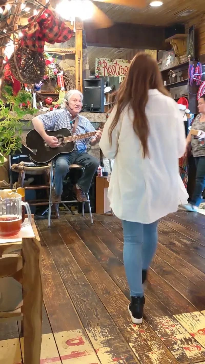 View of The Hitching Post in Mentone, AL