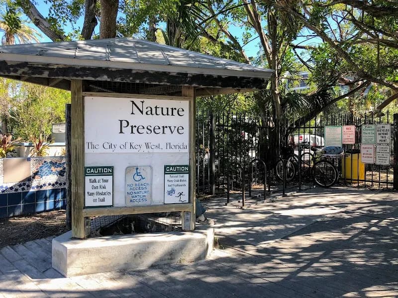 View of The Key West Nature Preserve in Key West, FL