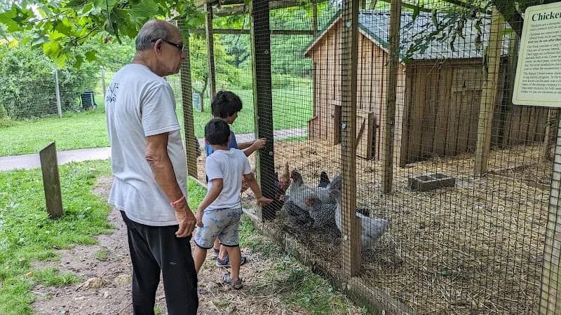 View of The Kidd's Nature Pavilion in Cockeysville, MD