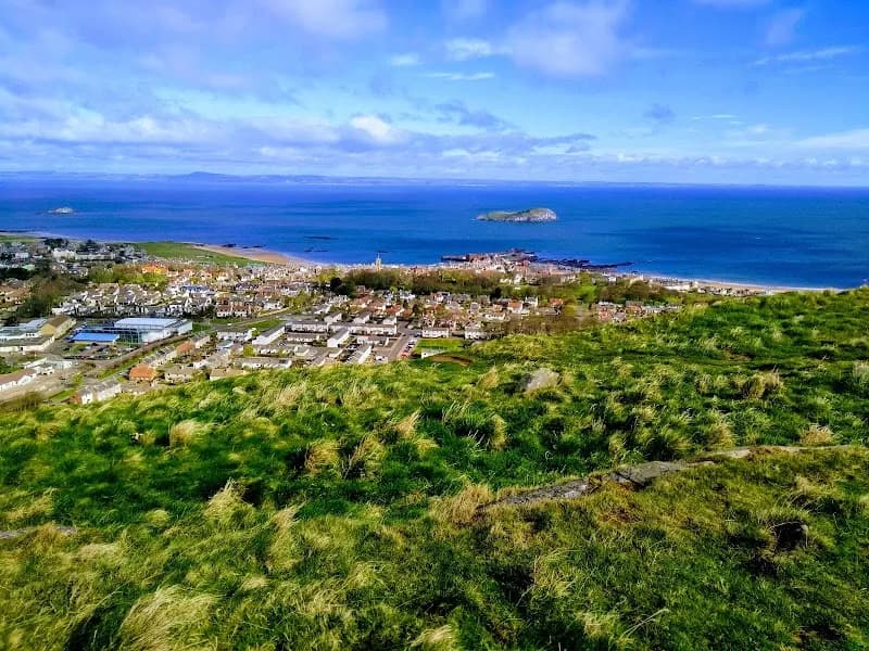 View of The Law in Gullane, Scotland