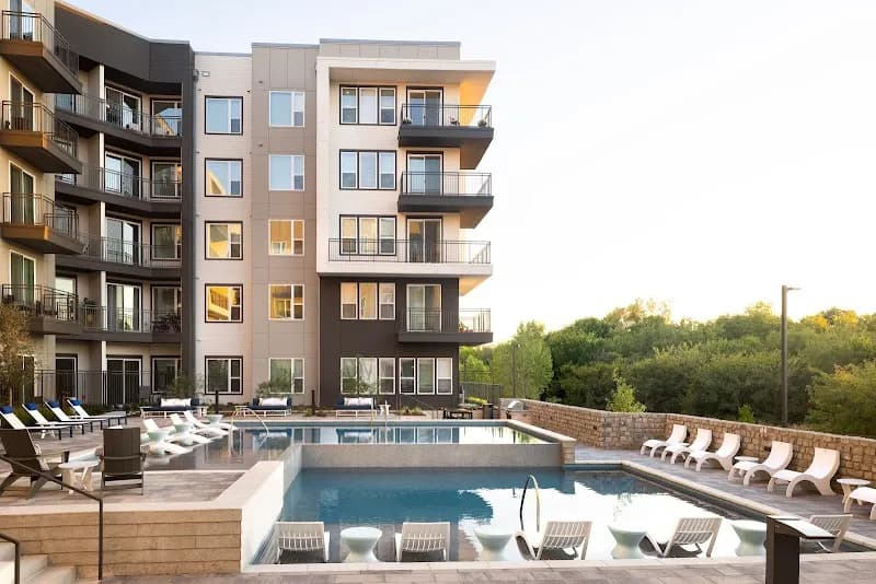 The Montgomery at Watters Creek apartment complex in Allen, TX