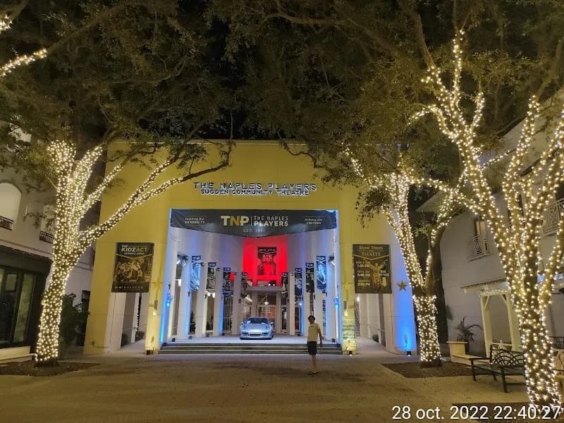 View of The Naples Players at Sugden Community Theatre in Naples, FL
