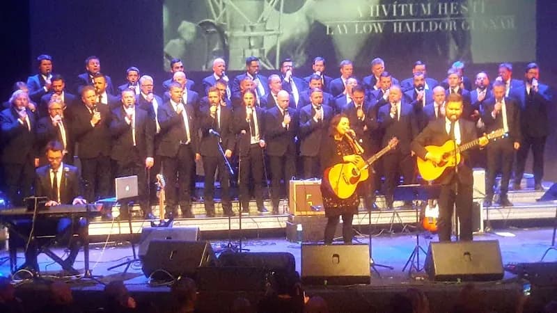 View of The National Theatre of Iceland in Reykjavik, RVK