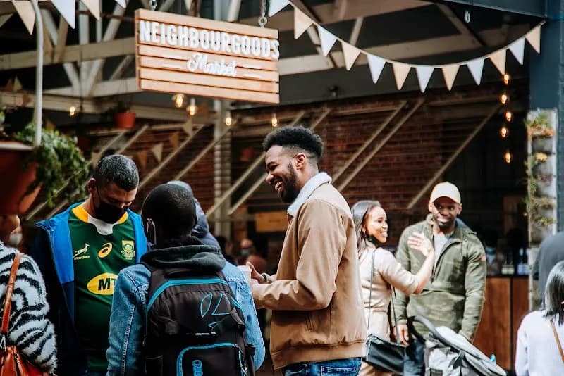 View of The Neighbourgoods Market in Woodstock, WC