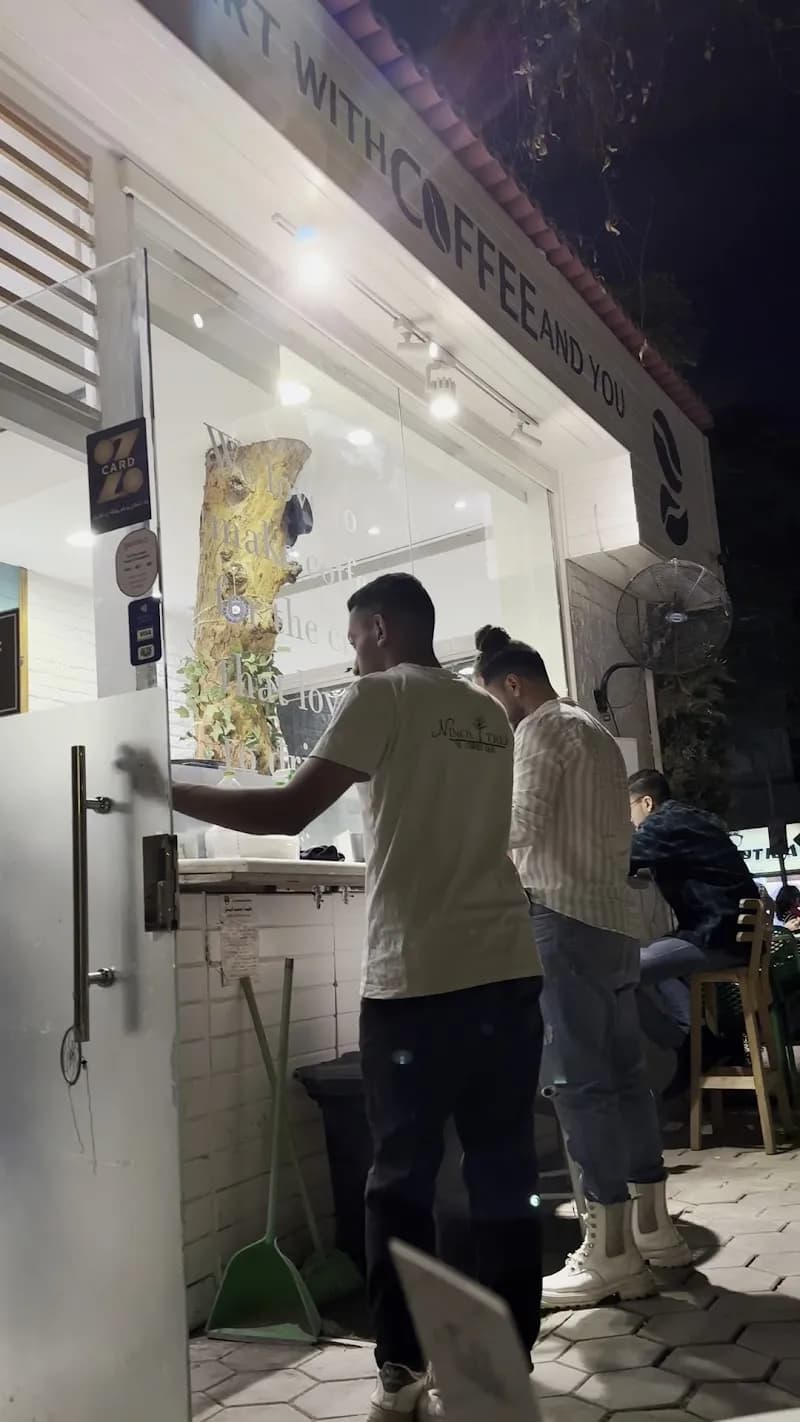 View of The Nest Cafe in Maadi, Cairo