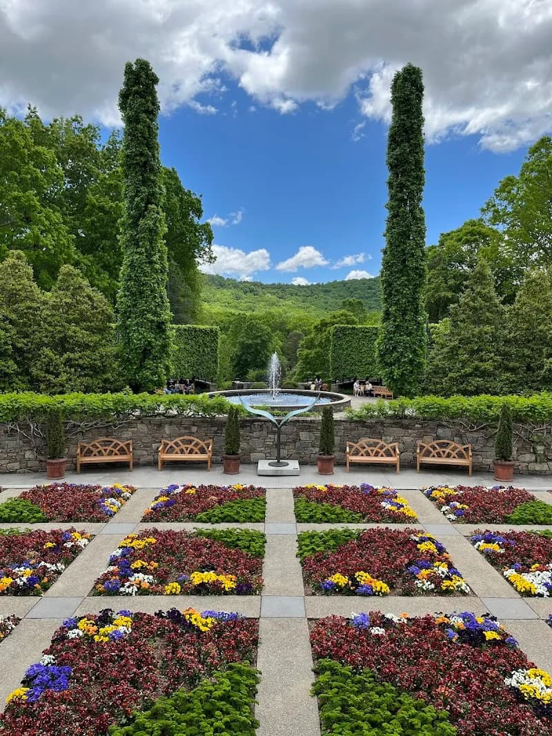 The North Carolina Arboretum botanical garden in Asheville, NC