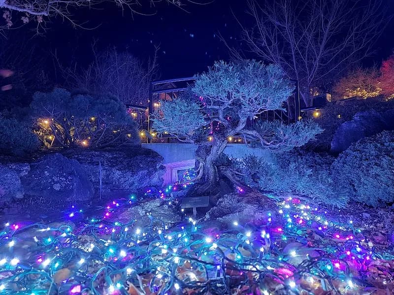 View of The North Carolina Arboretum in Asheville, NC