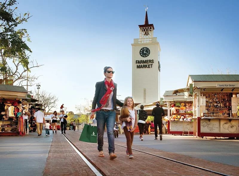 View of The Original Farmers Market in Los Angeles, CA