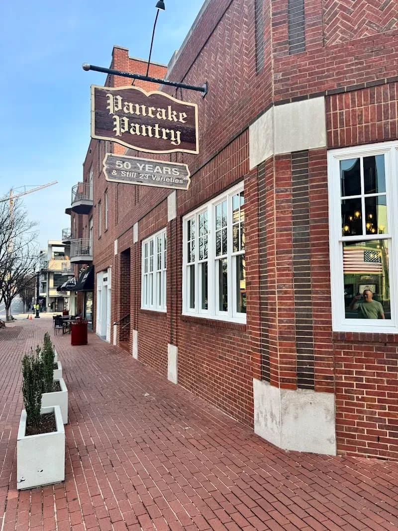 View of The Pancake Pantry in Nashville, TN