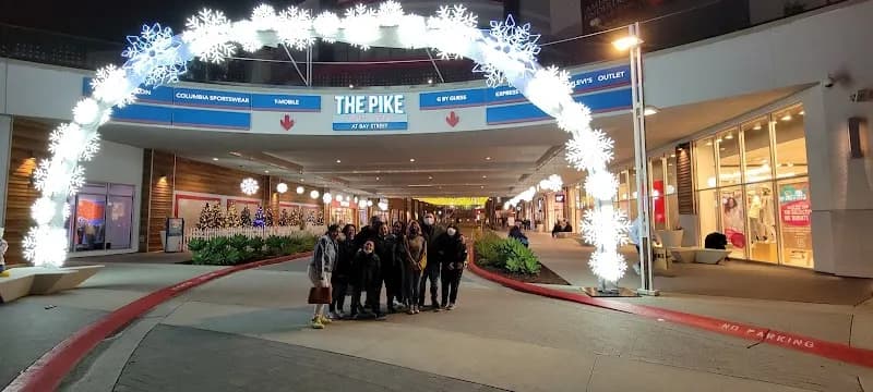 The Pike Outlets shopping mall in Long Beach, CA