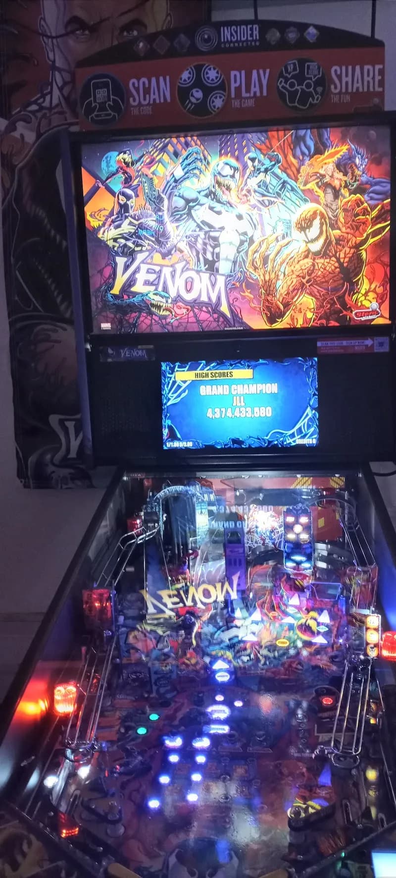 View of The Pinball Room in Sioux Falls, SD