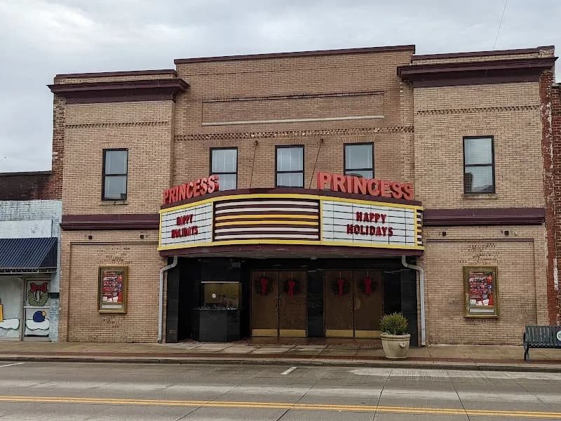 The Princess Theatre event venue in Bridgeport, AL