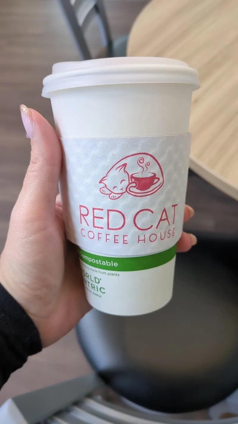 View of The Red Cat Coffeehouse in Mountain Brook, AL