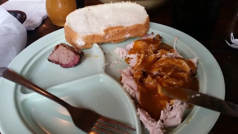 View of The Salt Lick BBQ in New Braunfels, TX