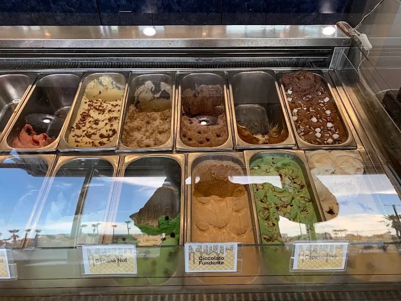 View of The Scoop Ice Cream Parlor & Deli in South Padre Island, TX