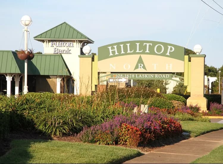 The Shops at Hilltop shopping mall in Hilltop, VA