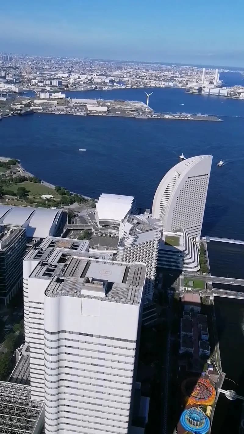 View of The Sky Garden, Yokohama Landmark Tower in Yokohama, YH
