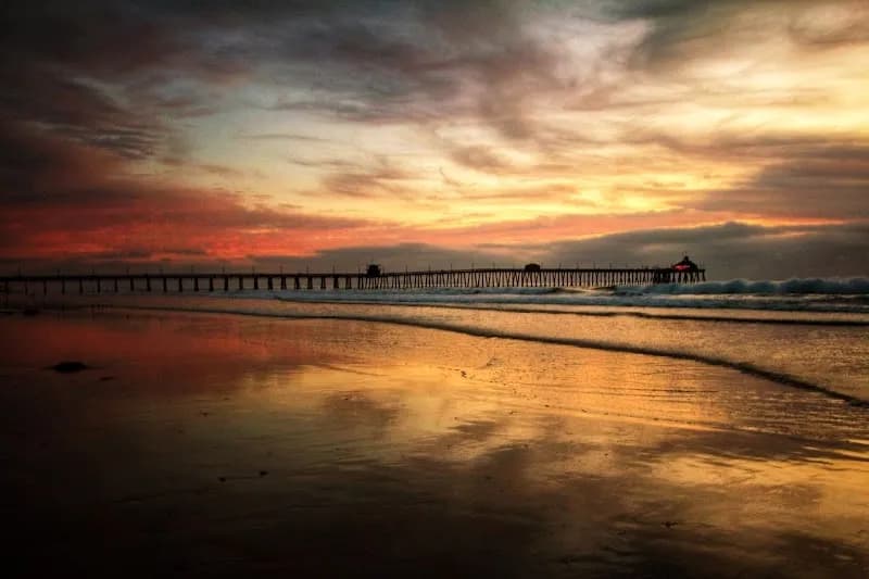 View of The Spirit of Imperial Beach Statue in Imperial Beach, CA