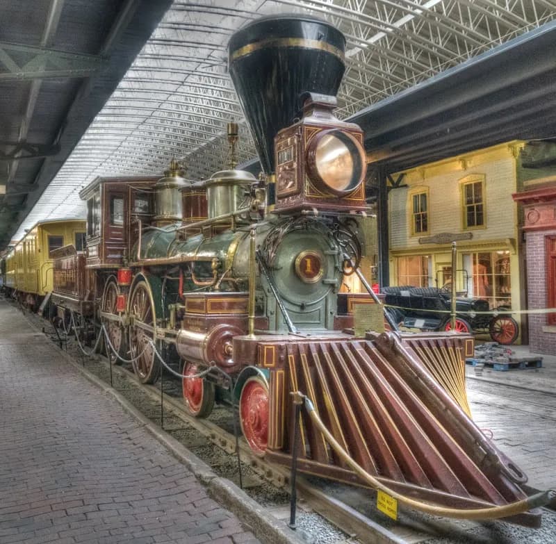 View of The St. Louis County Depot in Duluth, MN