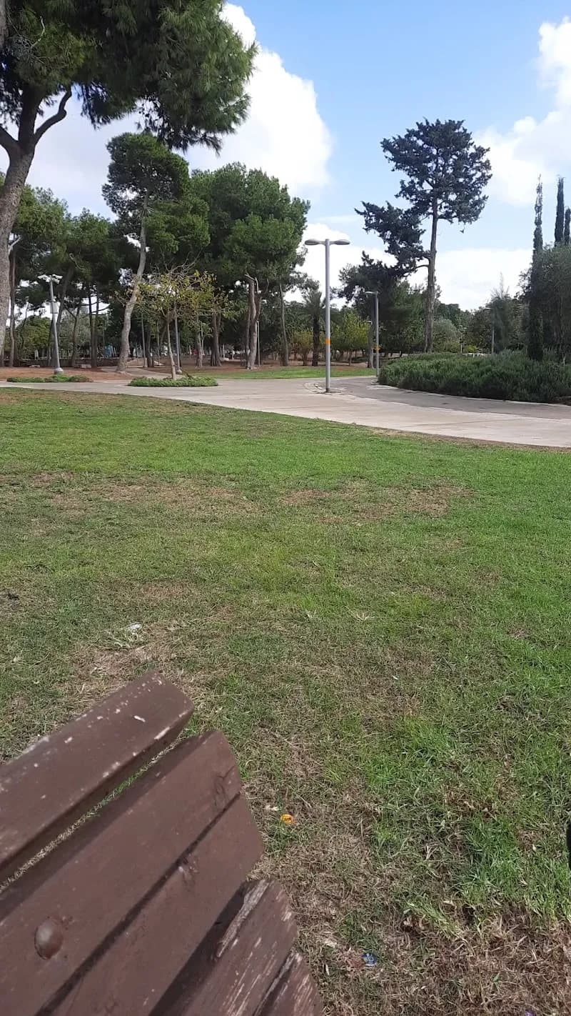 View of The Tel Aviv Botanical Gardens in Beit Dagan, TA