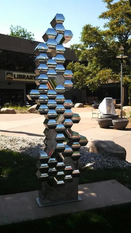 View of The Trolley Cordial Library in Fort Collins, CO