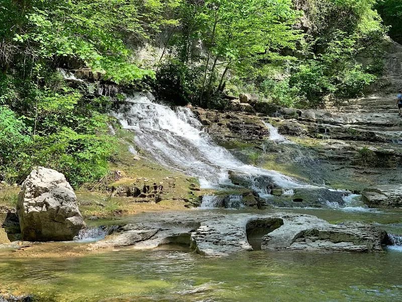 The Walls of Jericho nature preserve in Valley Head, AL