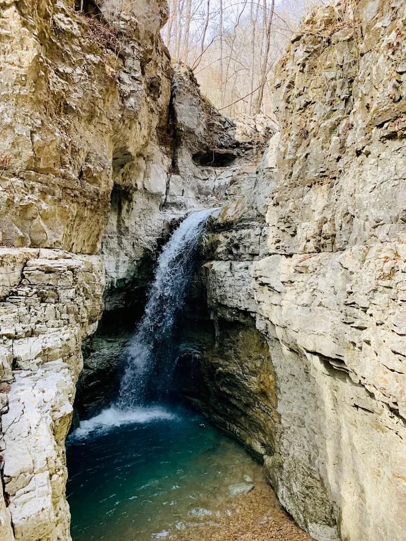View of The Walls of Jericho in Valley Head, AL
