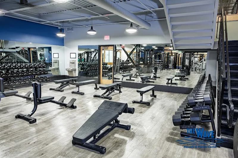 View of The Wave Aquatic & Fitness Center in Whitefish, MT