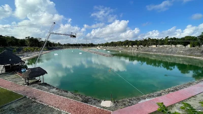 The Wet Deck Water Park water park in Playa del Carmen, QR