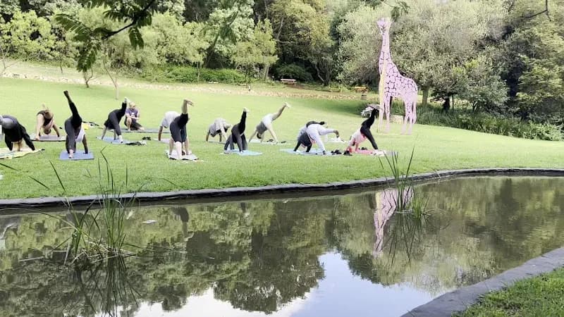 View of The Wilds Nature Reserve in Sandton, GP