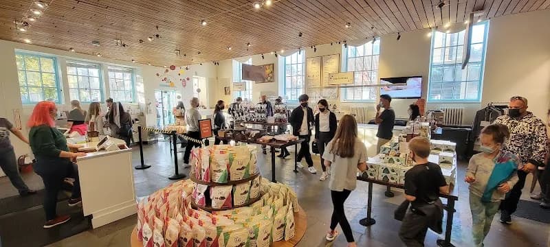 View of Theo Chocolate in Fremont, WA