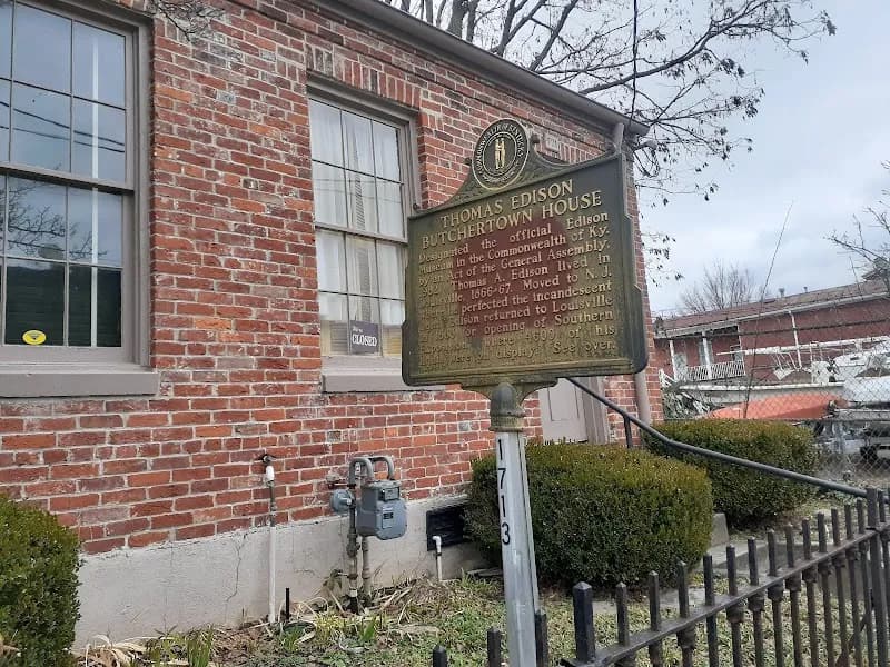 View of Thomas Edison House in Louisville, KY