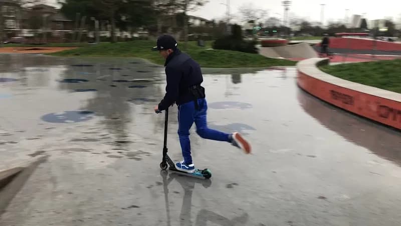 View of Thompson/Burnett Community Park in Richmond, BC