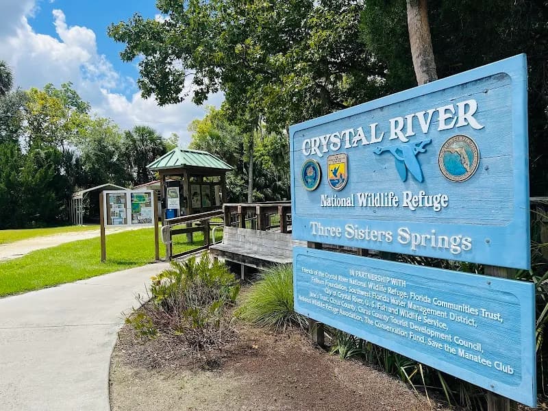 View of Three Sisters Springs in Elberta, AL