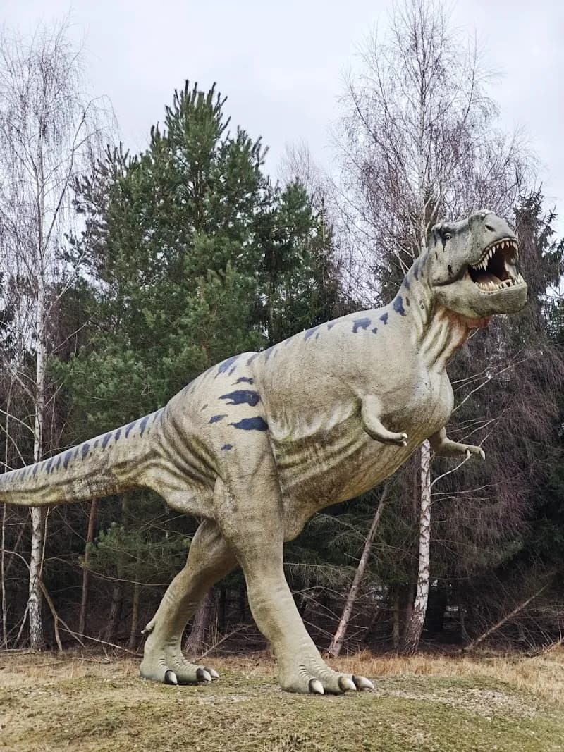 View of Tier-, Freizeit- und Saurierpark Germendorf in Oranienburg, BB