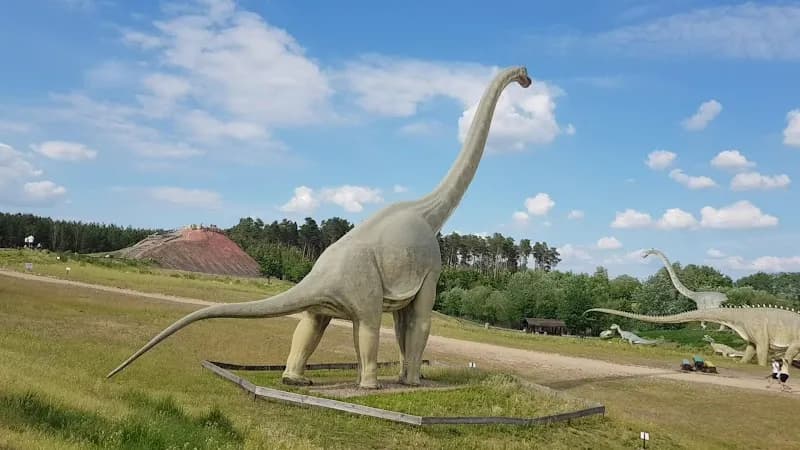 View of Tier-, Freizeit- und Saurierpark Germendorf in Oranienburg, BB