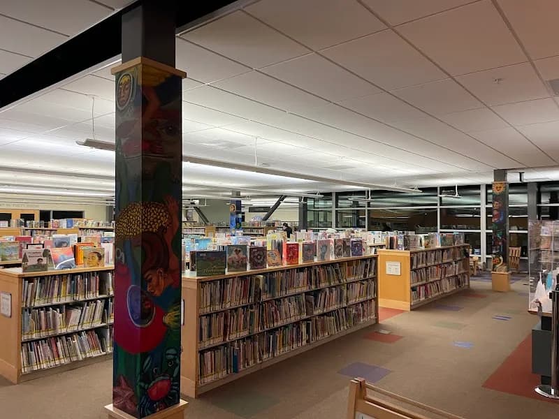 View of Tigard Public Library in Tigard, OR