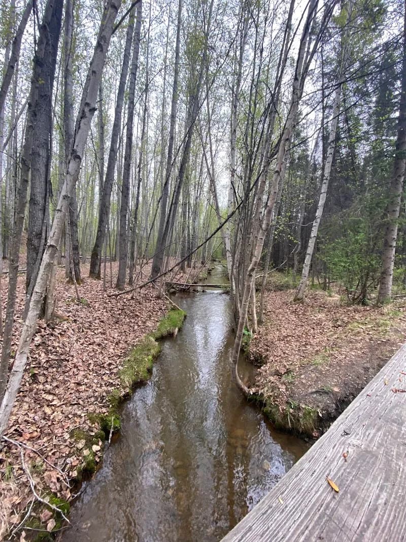 View of Tikishla Park in Anchorage, AK