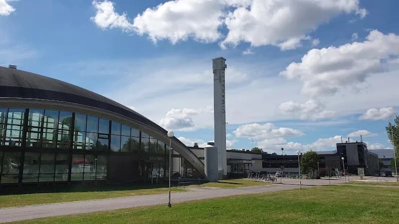 View of Tikkurila Swimminghall in Vantaa, Uusimaa