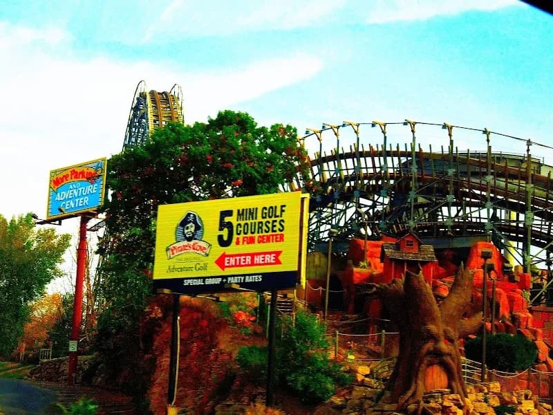 View of Timber Falls Adventure Park in Wisconsin Dells, WI