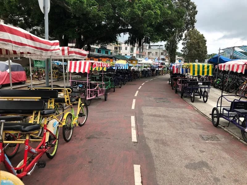 Ting Kok Road Cycling Track outdoor adventure in Tai Po, HK
