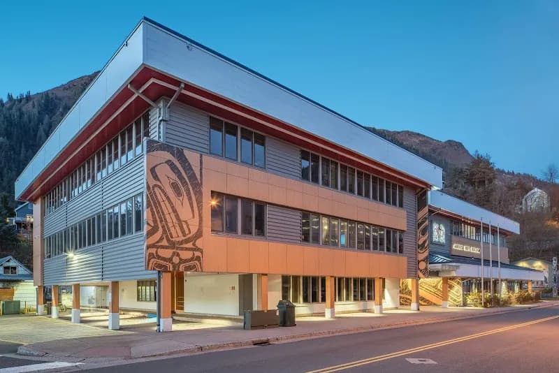 View of Tlingit & Haida Indian Tribes in Juneau, AK