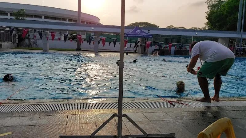 View of Toa Payoh Swimming Complex in Toa Payoh, SG