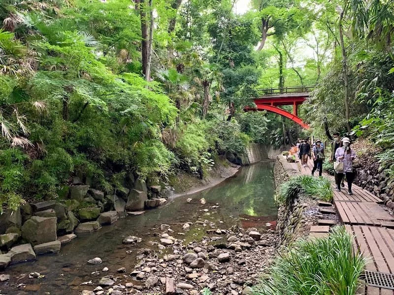 Todoroki Ravine Park park in Setagaya, Tokyo