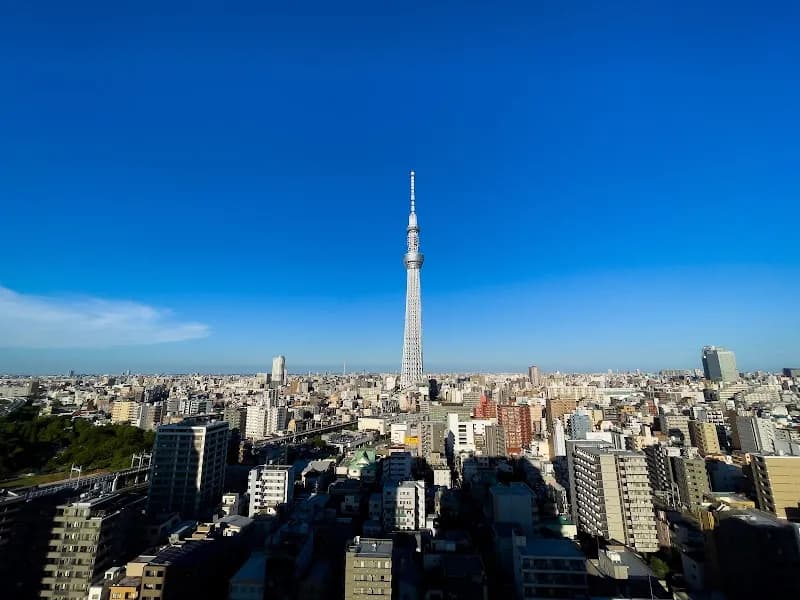 View of Tokyo Skytree in Tokyo, TK