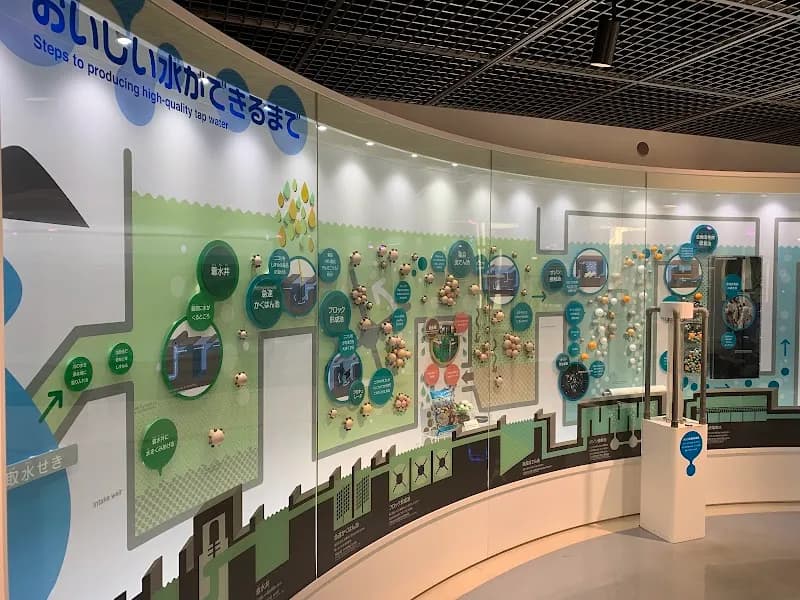 View of Tokyo Water Science Museum in Kawasaki, Kanagawa