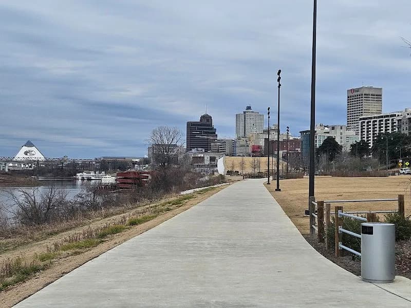 View of Tom Lee Park in Memphis, TN